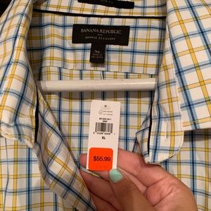 Mens Banana Republic Button down